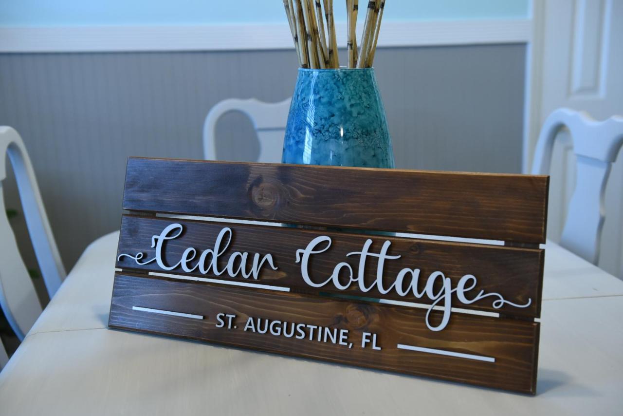 Cedar Cottage - Newly Renovated, Walk Downtown Сейнт-Огастін Екстер'єр фото